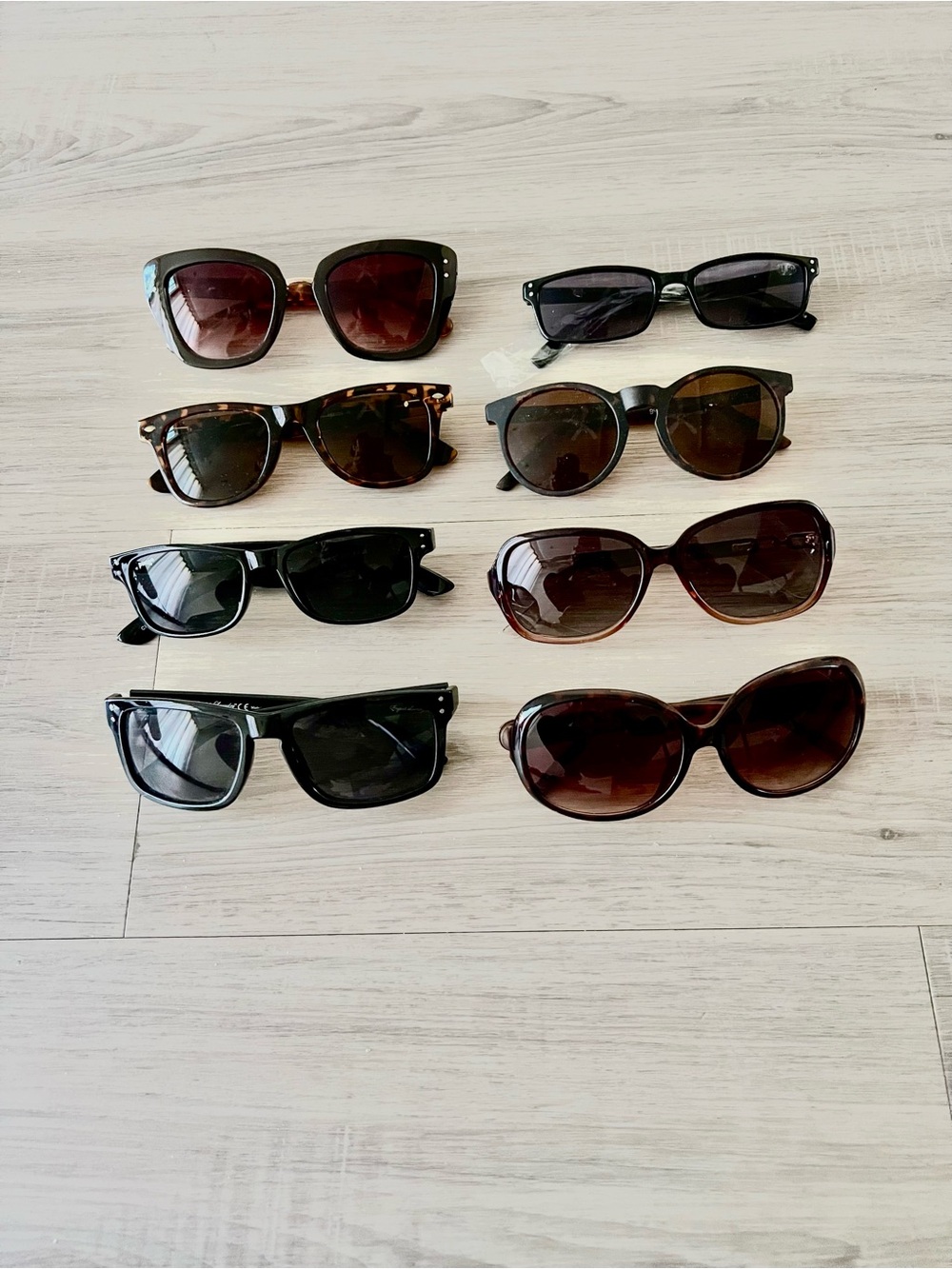 Lot/8 Women’s Sunglasses & Eyewear- English Laundry, Pugsgear, Tahari, Goodr +